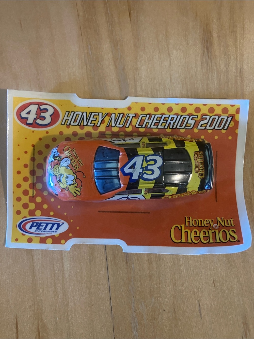 Free w/any Purchase Honey Nut Cheerios #43 Racing Car Toy John Andretti